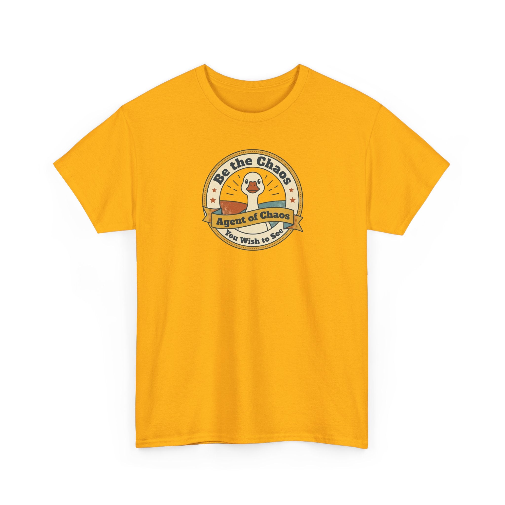 Be the Chaos Agent of Chaos T-Shirt | Cute Duck Emblem