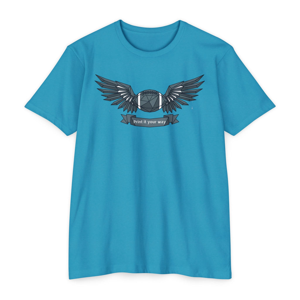 Custom Camera T-Shirt Personalized Winged Camera Emblem Tee Add Your Name or Motto Photographer Gift