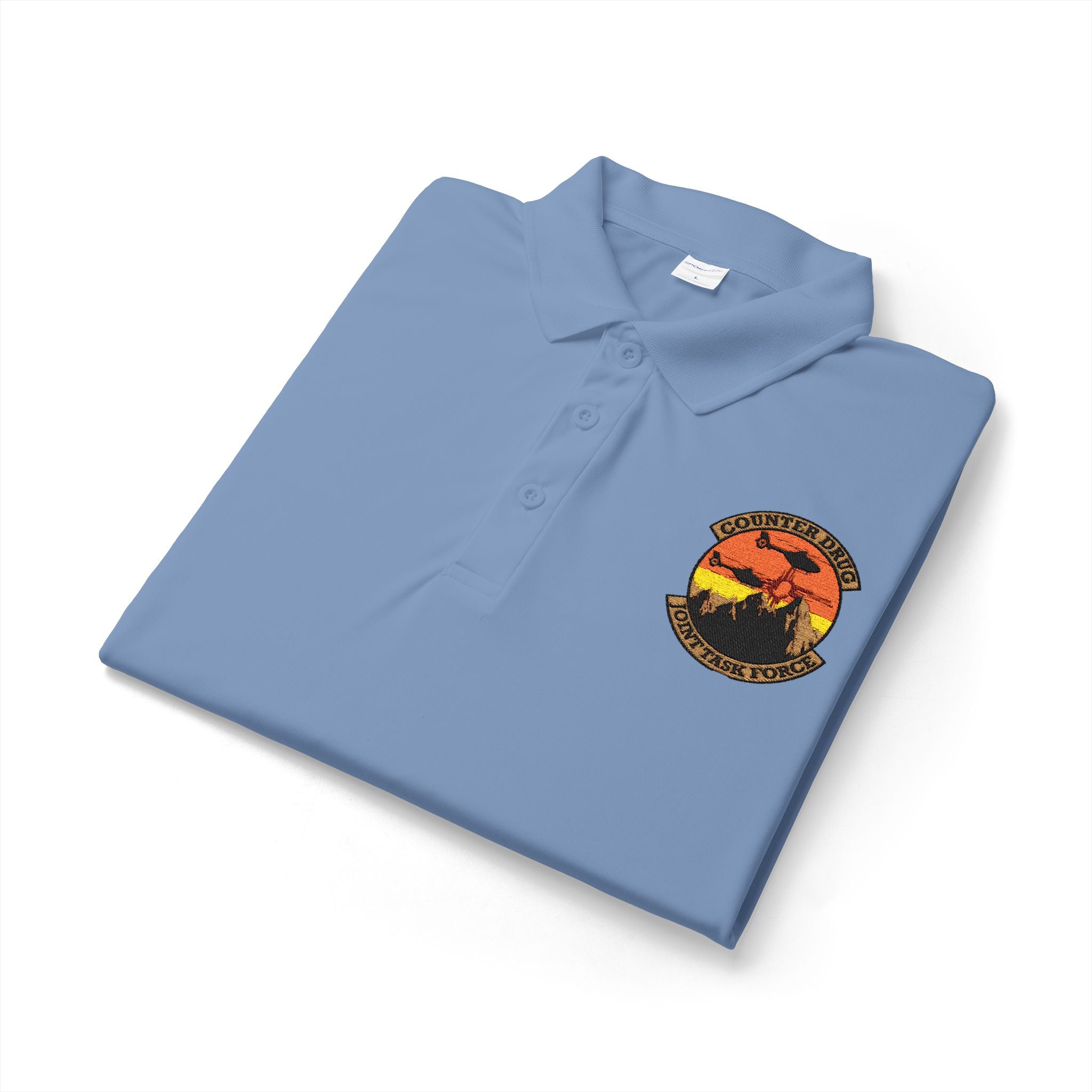 NM CDS - Sunset Surf Polo Shirt — Embroidered Logo 100% polyester