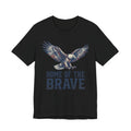 Home of the Brave Bald Eagle T-Shirt — Patriotic Americana Graphic Tee