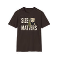 Size Matters T-Shirt, Funny Fishing Tee, Fisherman Angler Gift Shirt, Sarcastic Bass Fishing Humor Tee for Men & Women