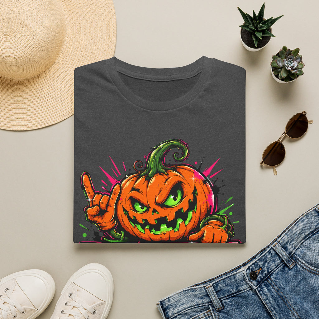Spooky Season Pumpkin Jack-O-Lantern T-Shirt | Halloween Graphic Tee | Fall Vibes Shirt | Trick or Treat Tee | Pumpkin Lover Gift