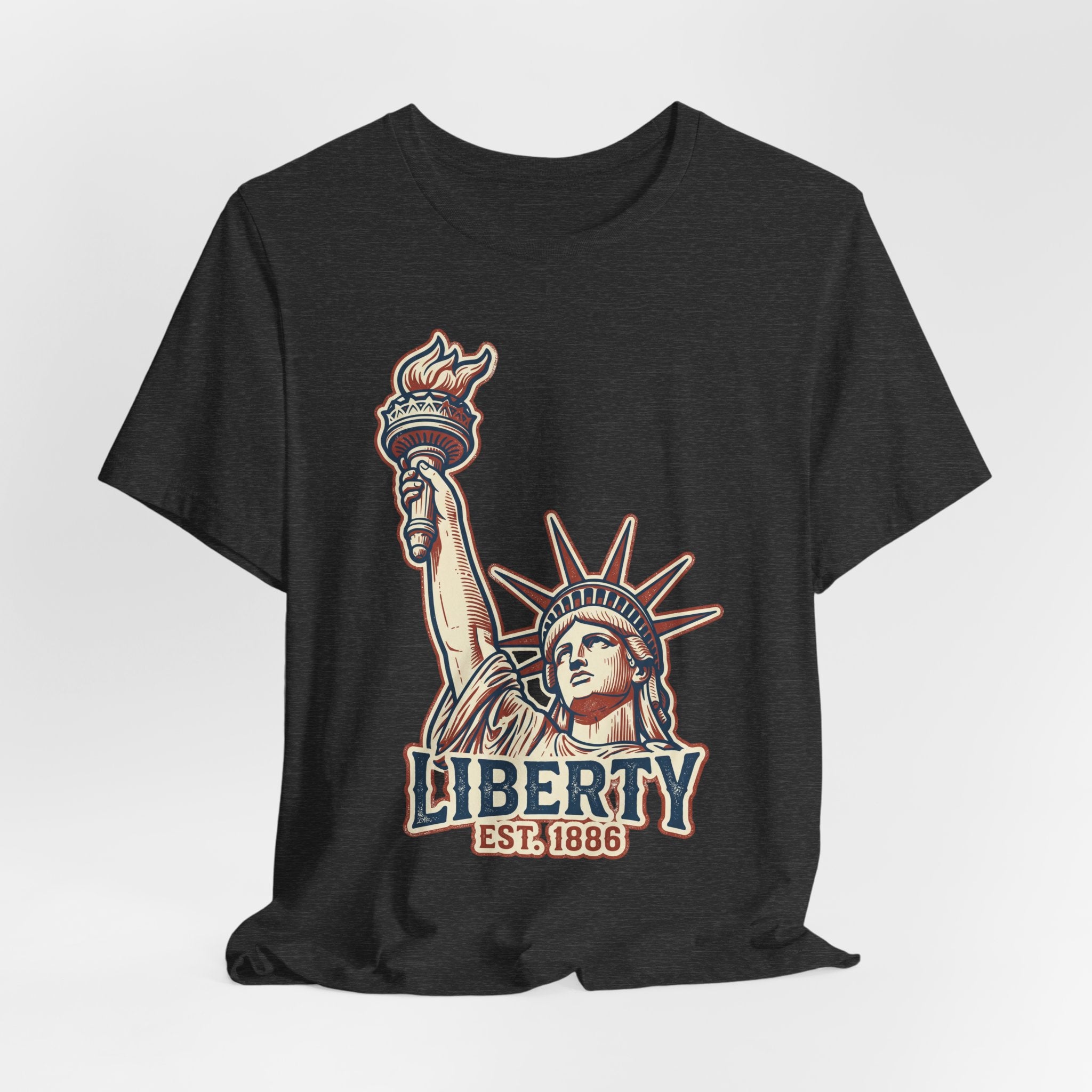 Liberty Statue Graphic Tee | Statue of Liberty Illustration, EST. 1886