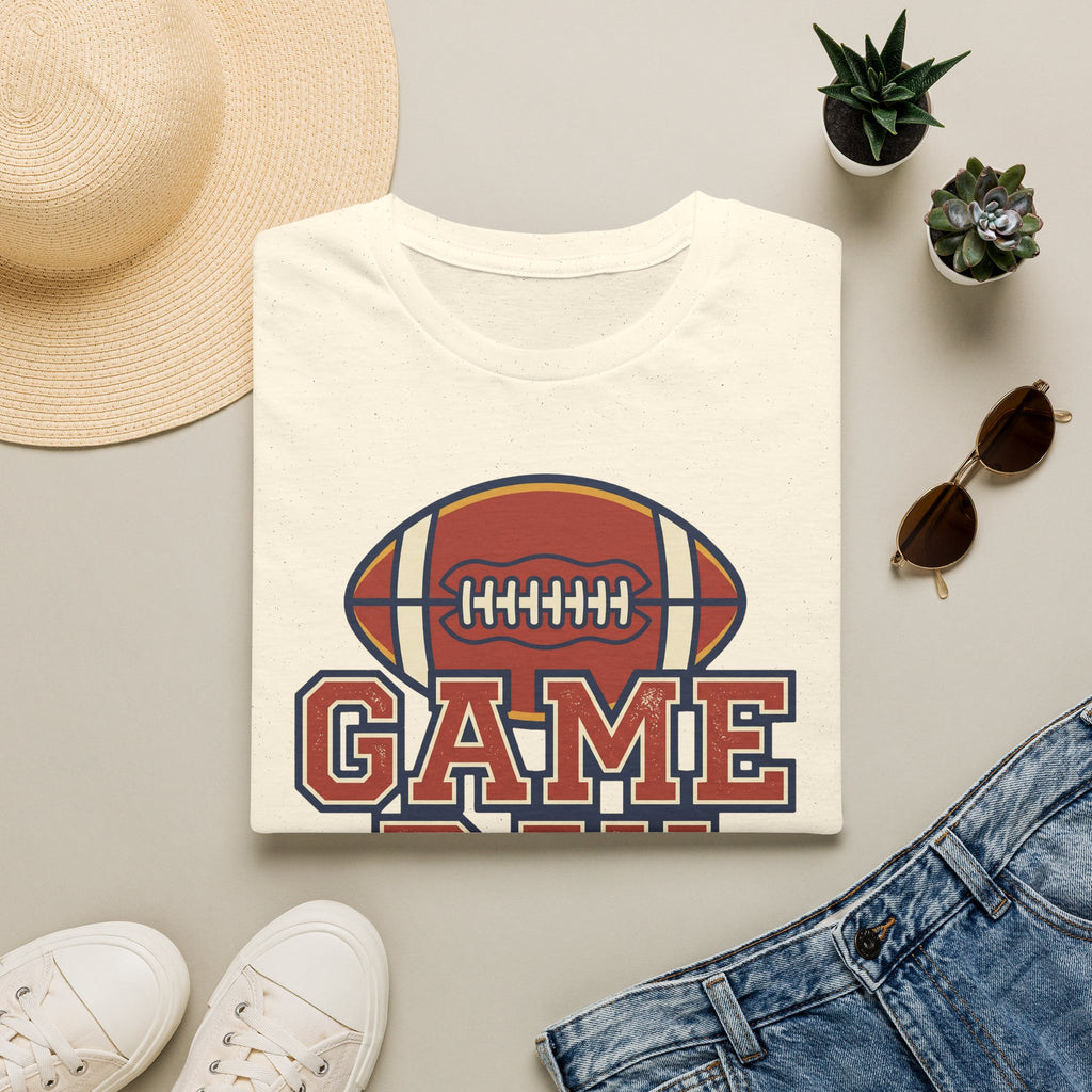 Game Day Football T-Shirt | Vintage Retro Football Fan Tee