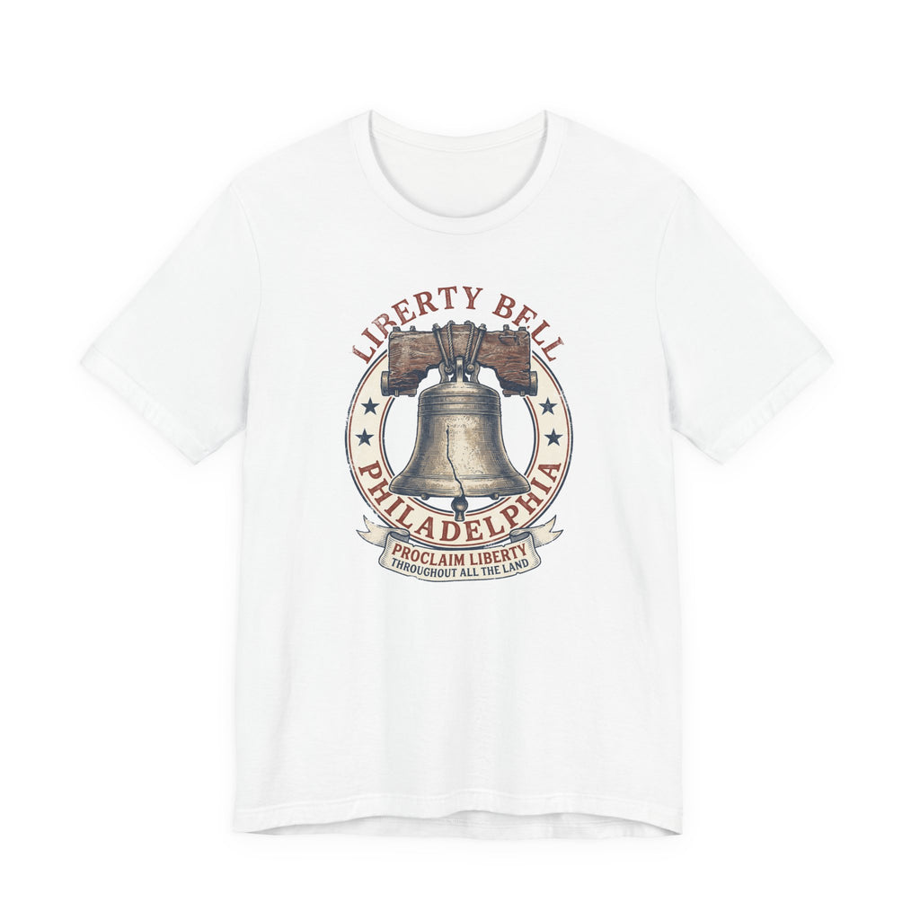 Liberty Bell Philadelphia T-Shirt | Vintage Patriotic Americana Tee