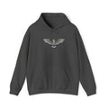 Rhinestone Eagle Hoodie | Sparkle Bird Chest Design, Unisex Embellished Sweatshirt, Eagle Gift Pullover