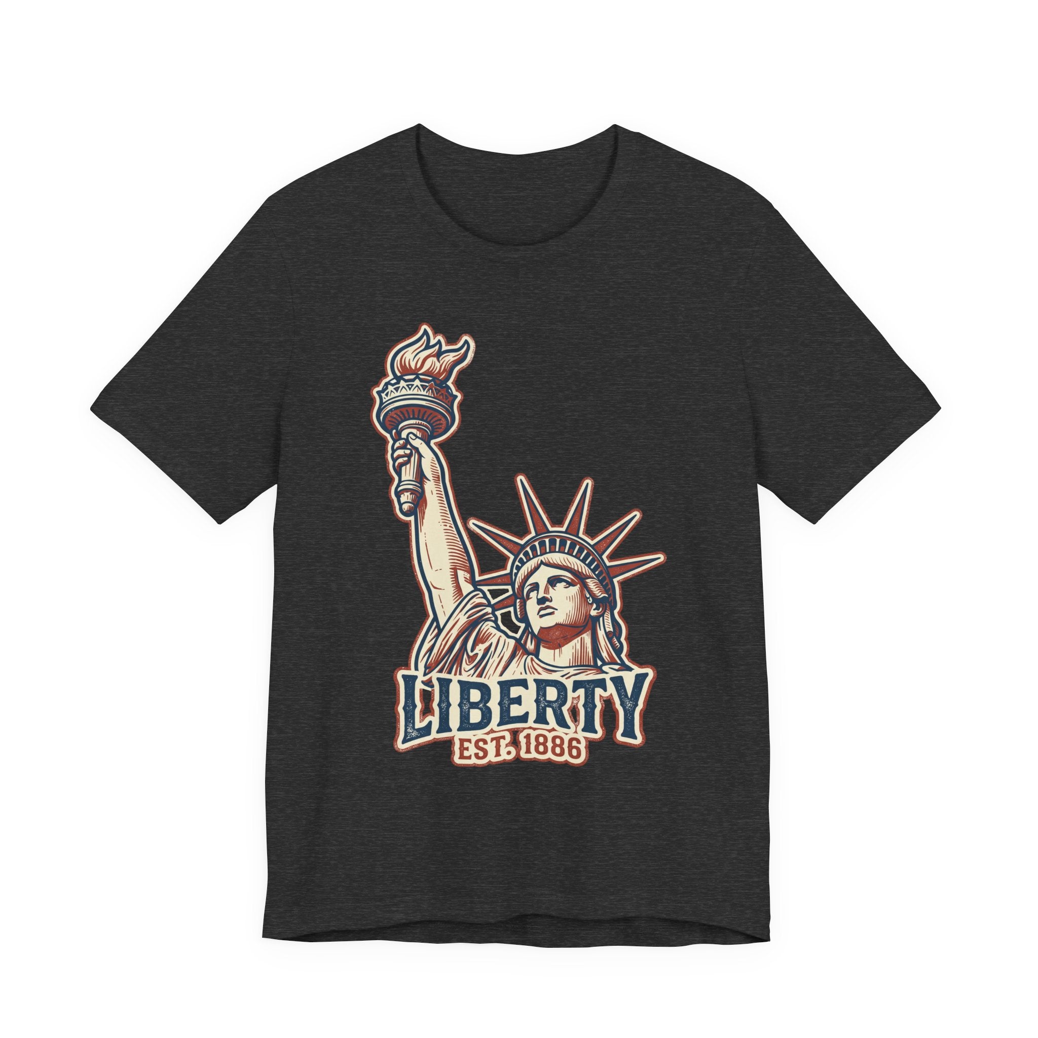 Liberty Statue Graphic Tee | Statue of Liberty Illustration, EST. 1886