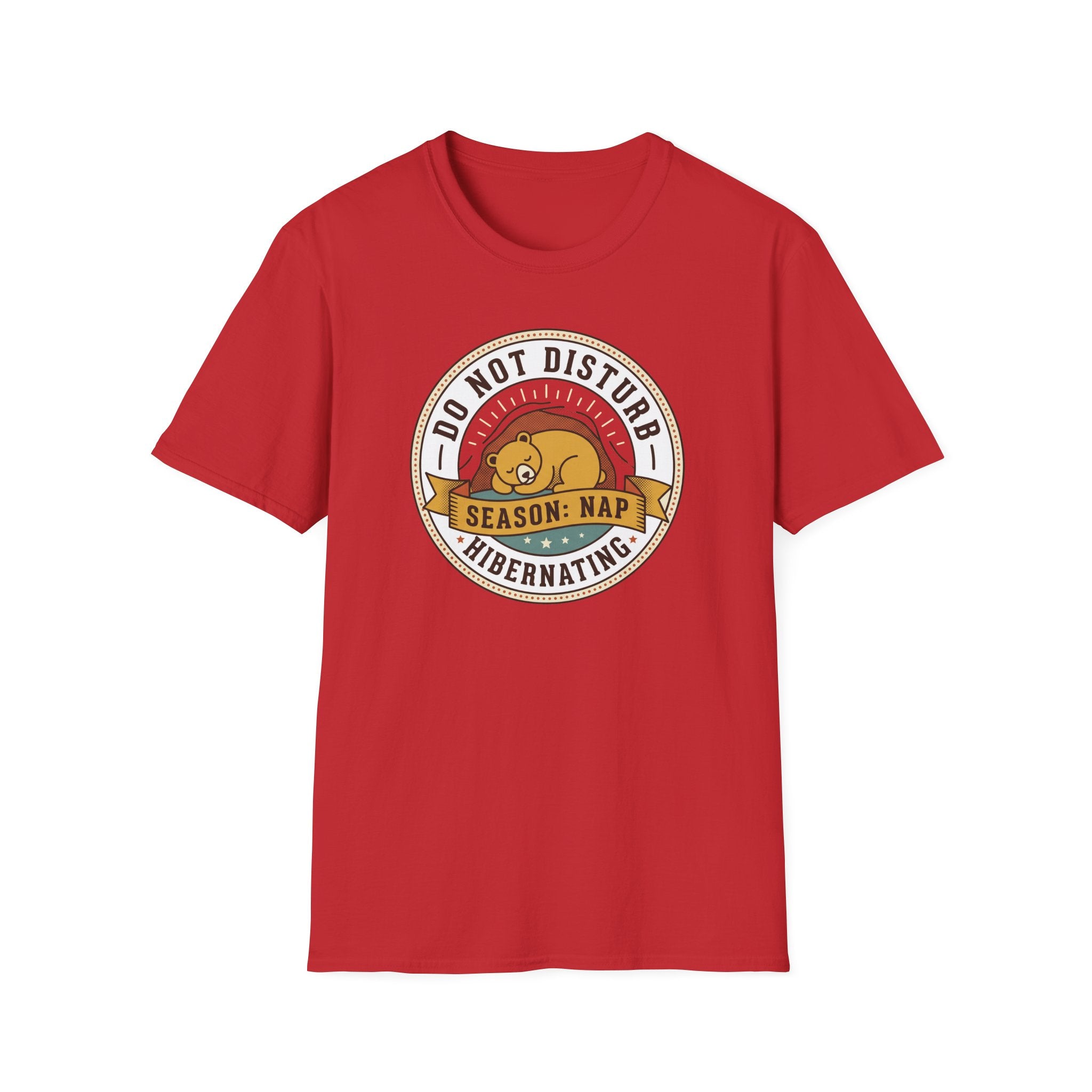 Do Not Disturb Season: Nap T-Shirt | Hibernating Bear Design