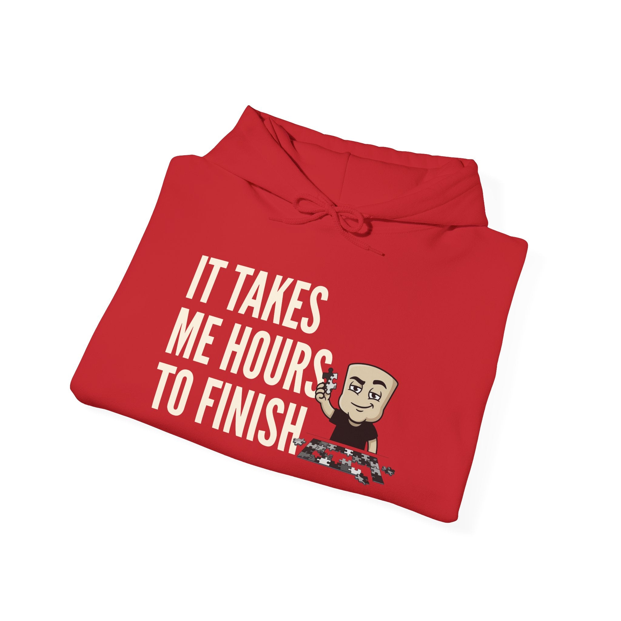 It Takes Me Hours To Finish Hoodie | Funny Chess Gift Adult Humor Naughty Graphic Sweatshirt