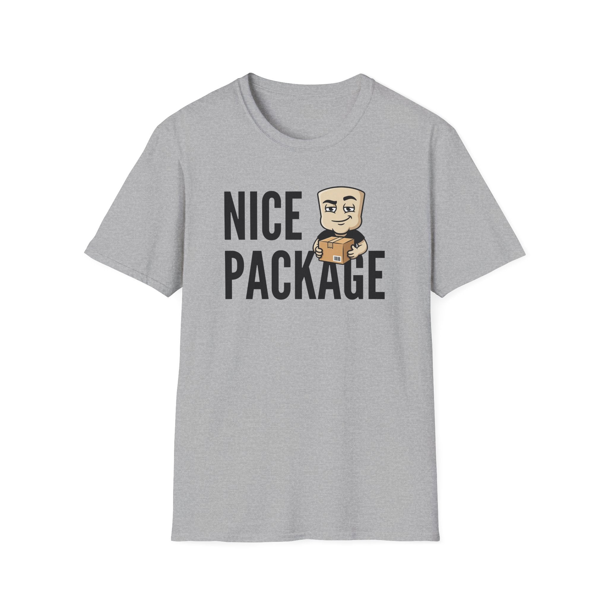Nice Package T-Shirt, Funny Delivery Driver Tee, Mailman Postal Worker Gift Shirt, Sarcastic Adult Humor Tee Men & Women