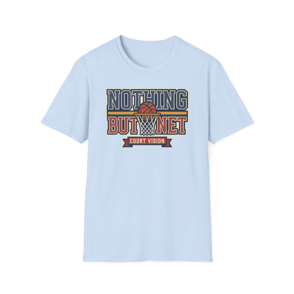Basketball T-Shirt | Retro Hoops Court Vision Graphic Tee