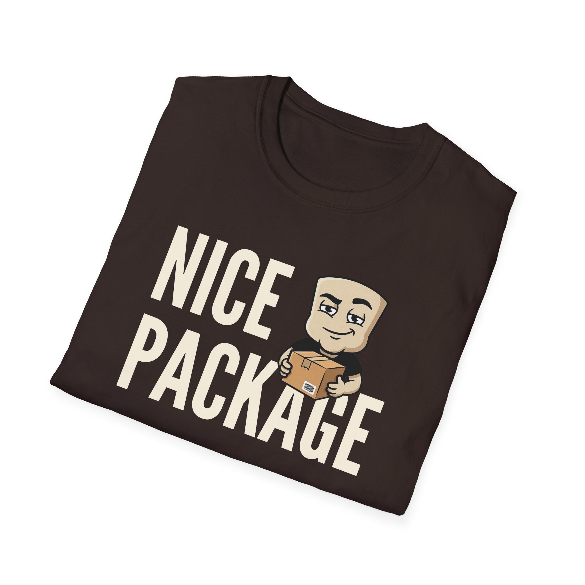 Nice Package T-Shirt, Funny Delivery Driver Tee, Mailman Postal Worker Gift Shirt, Sarcastic Adult Humor Tee Men & Women