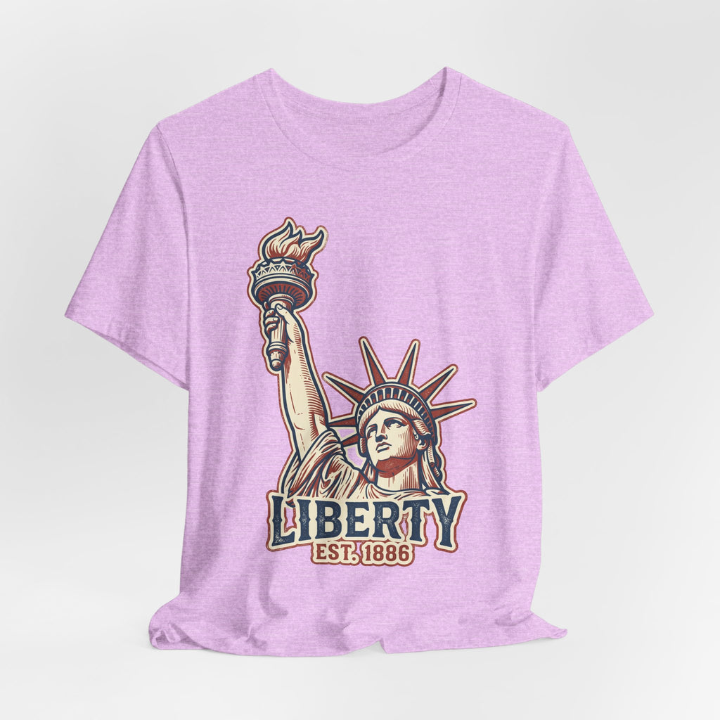 Liberty Statue Graphic Tee | Statue of Liberty Illustration, EST. 1886